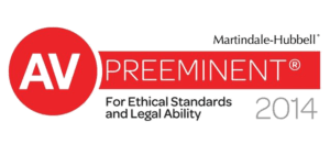 Martindale-Hubbell AV Preeminente por sus estándares éticos y capacidad legal