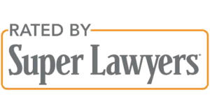 Logotipo de Rated By Super Lawyers